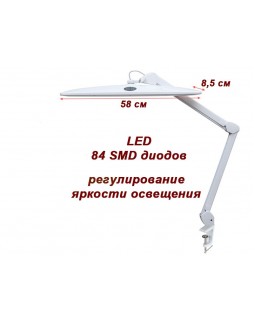 Робоча лампа настільна лампа для манікюру яскрава мода. 8015 LED-U, регулювання яскравості-foto5