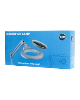 Косметологічна Лампа-лупа мод. 9006-D LED (3D/5D) з регулюванням яскравості світла 5D (діоптрії)-foto4