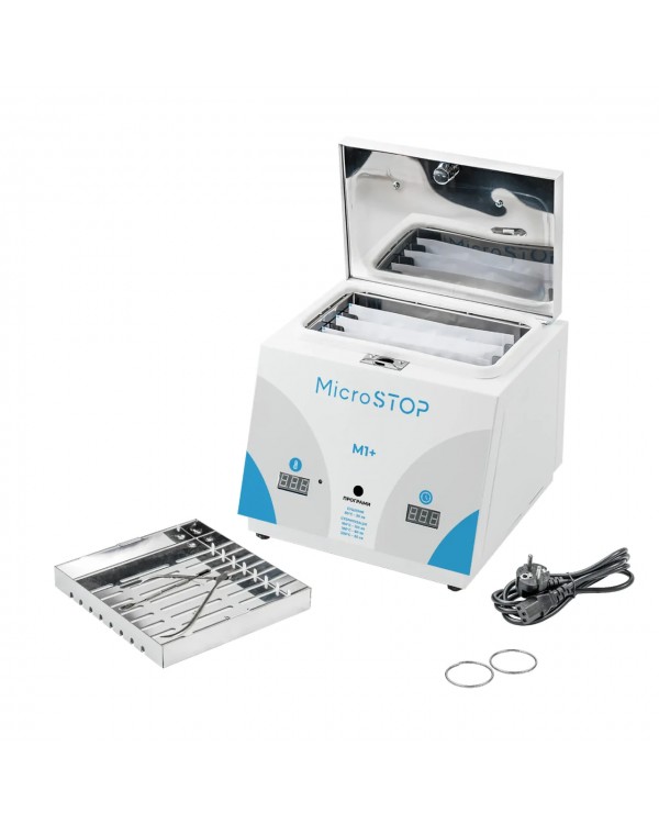 Сухожаровый стерилизатор MicroSTOP М1+ для стерилизации инструментов мастера маникюра тату мастера косметолога Сухожаровый стерилизатор MicroSTOP М1+ для стерилизации инструментов мастера маникюра тату мастера косметолога