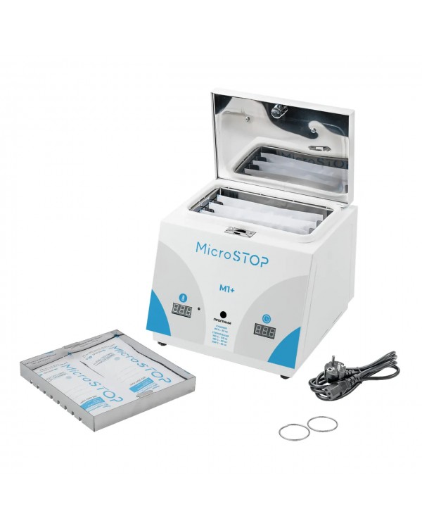 Сухожаровый стерилизатор MicroSTOP М1+ для стерилизации инструментов мастера маникюра тату мастера косметолога Сухожаровый стерилизатор MicroSTOP М1+ для стерилизации инструментов мастера маникюра тату мастера косметолога