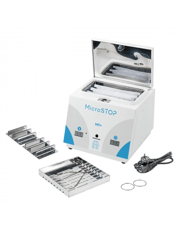 Сухожаровый стерилизатор MicroSTOP М1+ для стерилизации инструментов мастера маникюра тату мастера косметолога Сухожаровый стерилизатор MicroSTOP М1+ для стерилизации инструментов мастера маникюра тату мастера косметолога