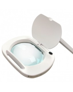 Лампа для косметолога на струбцине с LED подсветкой (холодный свет) 6030 Led (3 диоптрии 12W) для косметологии-foto7