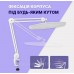 Настільна яскрава LED лампа 40 Вт для манікюру для нарощування вій з регулюванням яскравості мод. LED-1 DS