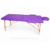 Складной массажный стол Relanto Purple Ш-70 см Переносная кушетка для массажа с отверстием для лица
