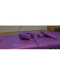 Складаний масажний стіл кушетка Ширина-80 см Relanto (2-секції) Purple-foto2