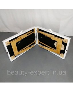 Стіл для масажу портативний Ш-80 см Relanto Beige двосекційна масажна кушетка-foto4