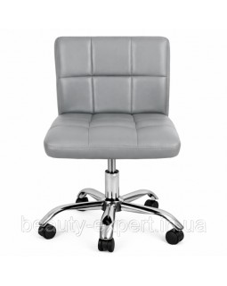Крісло для майстра салону краси АРТУР F Сіре Пересувний офісний стілець для працівників-foto3