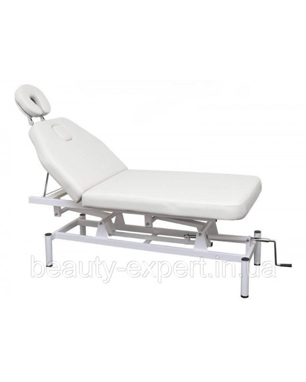 Массажный стол стационарный двухсекционный 257 white кушетка для массажа массажная косметологическая Массажный стол стационарный двухсекционный 257 white кушетка для массажа массажная косметологическая