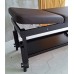 Профессиональная кушетка КР-10 BROWN - 2-х секционный массажный стол для салона с механической регулировкой Профессиональная кушетка КР-10 BROWN - 2-х секционный массажный стол для салона с механической регулировкой