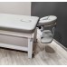 Дерев'яний масажний стіл кушетка для масажу KP-10 WHITE+CLOUD_ST масажна SPA кушетка з підголовником Дерев'яний масажний стіл кушетка для масажу KP-10 WHITE+CLOUD_ST масажна SPA кушетка з підголовником