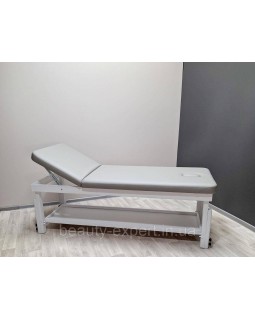 Дерев'яний масажний стіл кушетка для масажу KP-10 WHITE+CLOUD_ST масажна SPA кушетка з підголовником-foto5