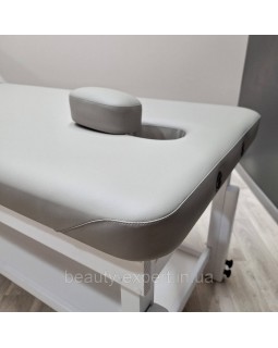 Дерев'яний масажний стіл кушетка для масажу KP-10 WHITE+CLOUD_ST масажна SPA кушетка з підголовником-foto9