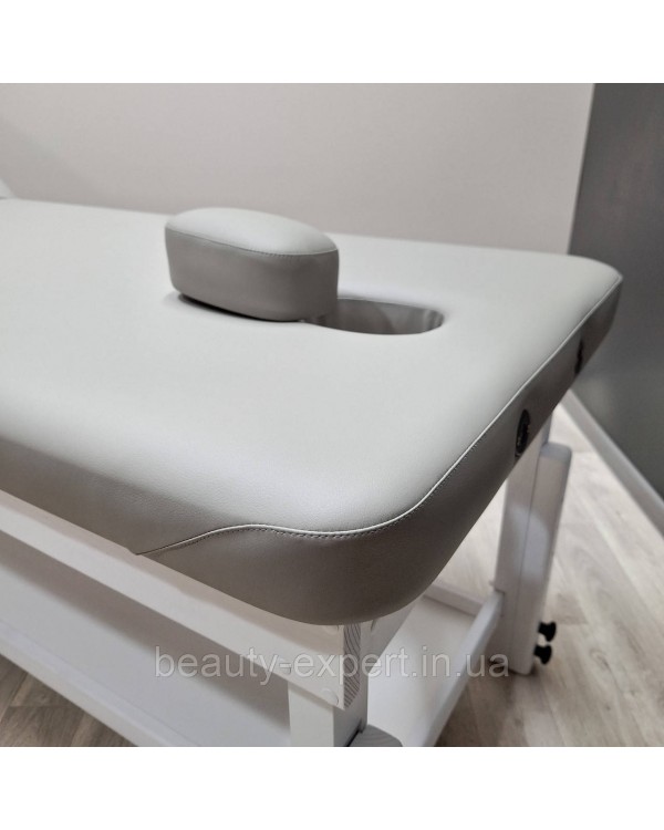 Дерев'яний масажний стіл кушетка для масажу KP-10 WHITE+CLOUD_ST масажна SPA кушетка з підголовником Дерев'яний масажний стіл кушетка для масажу KP-10 WHITE+CLOUD_ST масажна SPA кушетка з підголовником