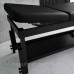 Кушетка для масажу з регулюванням висоти КР-10 black масажний стіл Кушетка для масажу з регулюванням висоти КР-10 black масажний стіл
