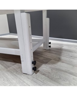 Масажна кушетка для масажу регульований з отвором для обличчя КР 11 WHITE-foto5