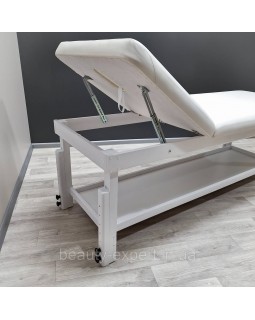 Масажна кушетка для масажу регульований з отвором для обличчя КР 11 WHITE-foto7