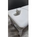 Масажна кушетка для масажу регульований з отвором для обличчя КР 11 WHITE Масажна кушетка для масажу регульований з отвором для обличчя КР 11 WHITE