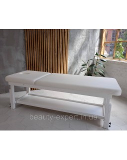 Масажна кушетка для масажу регульований з отвором для обличчя КР 11 WHITE-foto2