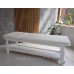 Масажна кушетка для масажу регульований з отвором для обличчя КР 11 WHITE Масажна кушетка для масажу регульований з отвором для обличчя КР 11 WHITE