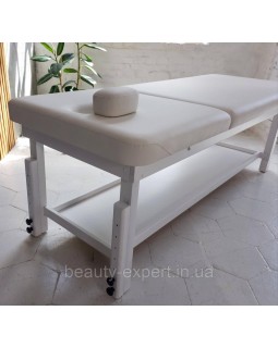 Масажна кушетка для масажу регульований з отвором для обличчя КР 11 WHITE-foto3
