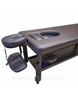 Стаціонарний масажний стіл для вагітних з регулюванням висоти KP-5-foto5