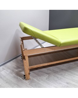 Стаціонарний масажний стіл масажиста реабілітолога з отвором для грудей КР-12 NEW_ST кушетка масажна-foto4