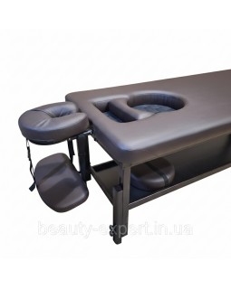 Дерев'яний масажний стіл для вагітних KP-5 кушетка для масажу та реабілітації-foto5