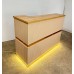 Стійка - рецепція адміністратора в салоні краси красиві ресепшн з LED підсвічуванням для клініки РЕС-13/в_MR Стійка - рецепція адміністратора в салоні краси красиві ресепшн з LED підсвічуванням для клініки РЕС-13/в_MR