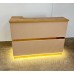 Стійка - рецепція адміністратора в салоні краси красиві ресепшн з LED підсвічуванням для клініки РЕС-13/в_MR Стійка - рецепція адміністратора в салоні краси красиві ресепшн з LED підсвічуванням для клініки РЕС-13/в_MR