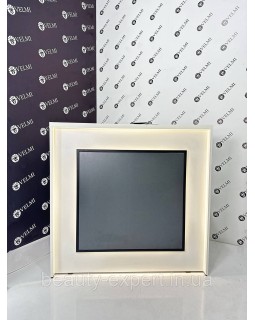 Рецепція з підсвічуванням LED VM427 стійка адміністратора FANCY стіл стійка ресепш для роботи адміністратора