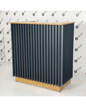 Ресепшн Стійка адміністратора для офісу Lusil 100×110×53 см Приймальна адміністративна зона для бьюті салону