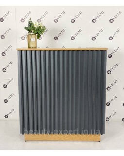 Ресепшн Стійка адміністратора для офісу Lusil 100×110×53 см Приймальна адміністративна зона для бьюті салону-foto4