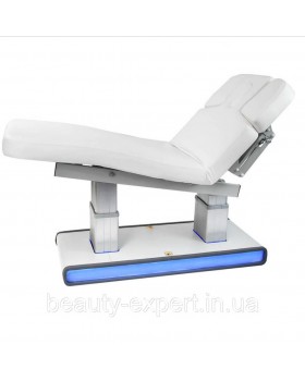 Массажный стол электрический двухсекционный LED подсветка NUSH2 кушетка для масажа массажная косметологическая