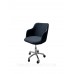 Стільчик майстра зі спинкою Loft Elegance КР-01caster_MR стілець на колесах для майстрів салону краси Стільчик майстра зі спинкою Loft Elegance КР-01caster_MR стілець на колесах для майстрів салону краси