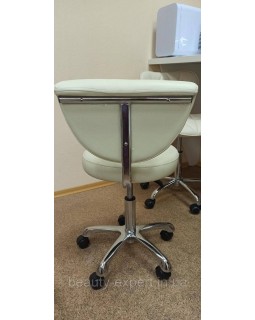 Стільці зі спинкою для майстра модель 850 Бежевий-foto3