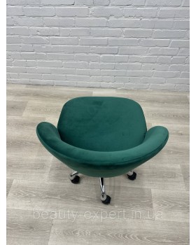 Кресло мастера Urban Comfort с регулируемой высотой и колесиками Стул для салона красоты КР-02caster_MR-foto5