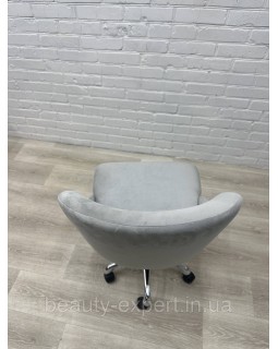 Крісло Style Harmony для косметології та процедурних кабінетів Мобільний стільчик майстра КР-03caster_MR-foto2
