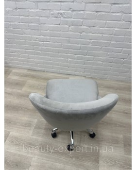 Кресло Style Harmony для косметологии и процедурных кабинетов Мобильный стульчик мастера КР-03caster_MR-foto2