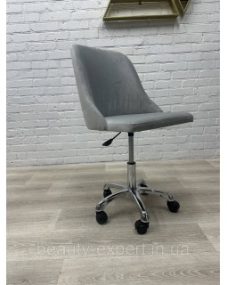 Крісло Style Harmony для косметології та процедурних кабінетів Мобільний стільчик майстра КР-03caster_MR-foto4