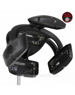 Клімазон для волосся Італійський RX6000 Electronic з 5 лампами Black Carbon на штативі