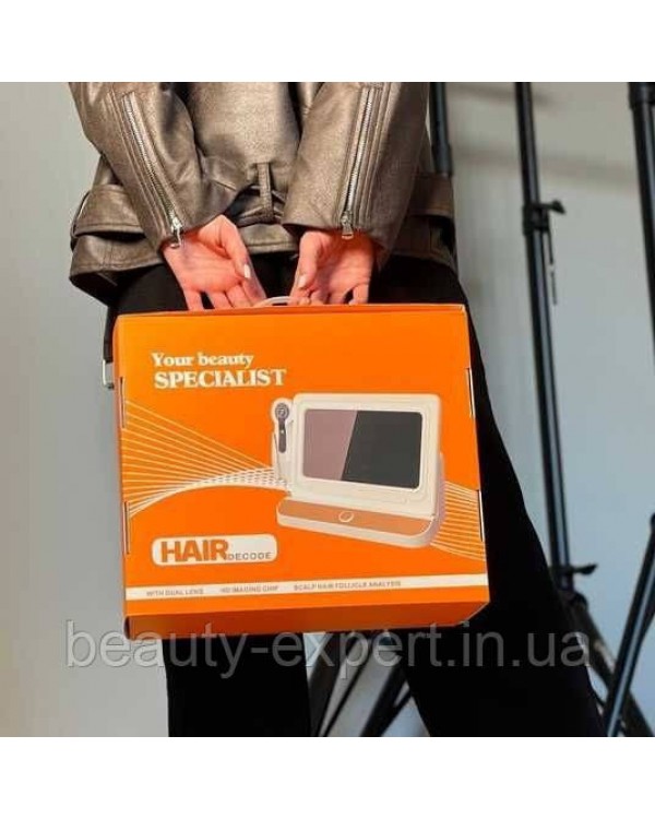 Трихоскоп с экраном для диагностики кожи головы и волос PREMIUM KERATEX Трихоскоп с экраном для диагностики кожи головы и волос PREMIUM KERATEX