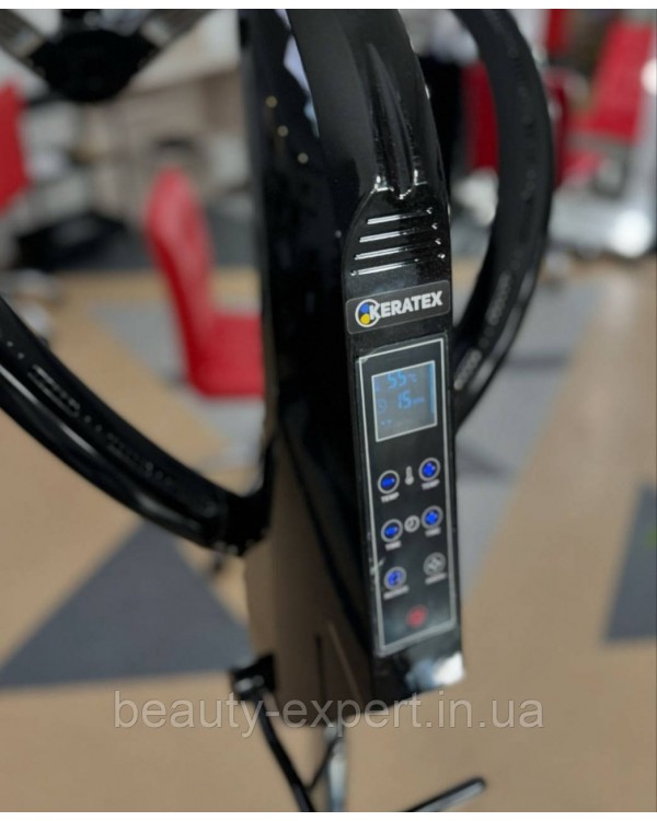 Клімазон з інфрачервоним освітленням KERATEX на штативі чорного кольору Клімазон з інфрачервоним освітленням KERATEX на штативі чорного кольору