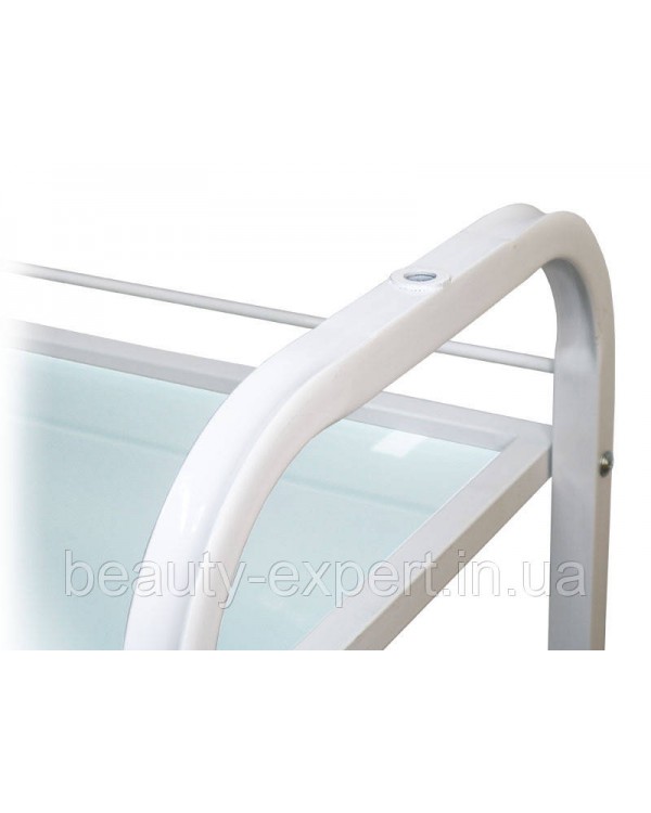 Косметологічний візок ST-041 для манікюру столик стоматолога на 3 полиці скло з лотком етажерка в салон Косметологічний візок ST-041 для манікюру столик стоматолога на 3 полиці скло з лотком етажерка в салон