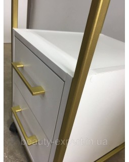 Візок косметологічний для салону краси тумба для важких апаратів косметолога з ящиками ДОД-5а-foto3