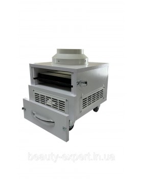 Мощная педикюрная вытяжка FUSION+SUPER пылесос с LED лампой с регулятором света-foto2