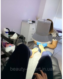 Потужна педикюрна витяжка з підсвіткою AIR DUST Universal + мобільна база-foto8