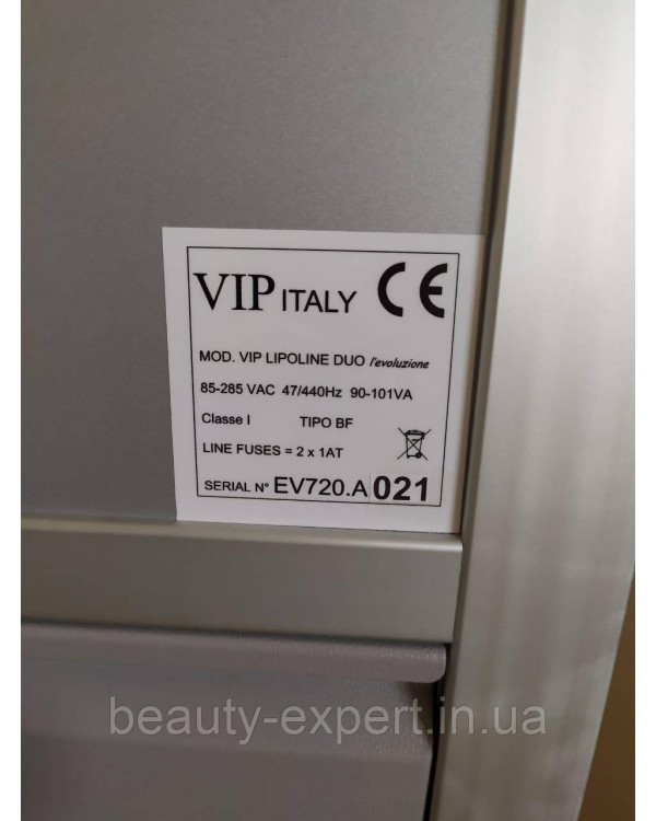 Апарат VIP Lipo Line DUO (Оригінал) апарат для корекції фігури ліпосакція кавітація SMAS ліфтинг Апарат VIP Lipo Line DUO (Оригінал) апарат для корекції фігури ліпосакція кавітація SMAS ліфтинг