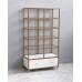 Стеллаж LOFT парикмахерский в салон красоты VM66 ЛОФТ витрина парикмахерская косметологическая Avrora Стеллаж LOFT парикмахерский в салон красоты VM66 ЛОФТ витрина парикмахерская косметологическая Avrora