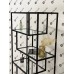 Стелаж Loft для косметики в салон відкрита вітрина для майстра етажерка стелажі для офісу VM70