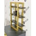 Полиця-вітрина SIMPLE Loft для столу майстра манікюру Настільна стійка для косметики та бьюті-продуктів VM625